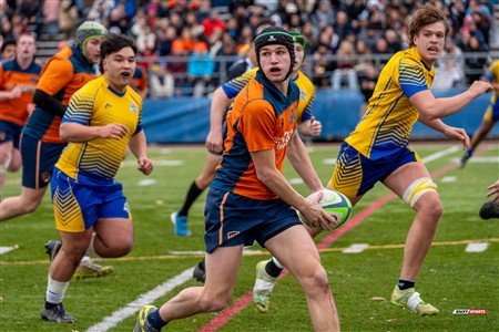 RSEQ 2024 - Final Rugby Masc CEGEP - John Abbott (48) vs (18) André Laurendeau - First Half