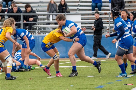 RSEQ 2024 - Final Rugby Fem CEGEP - John Abbott (12) vs (21) Dawson - Second Half