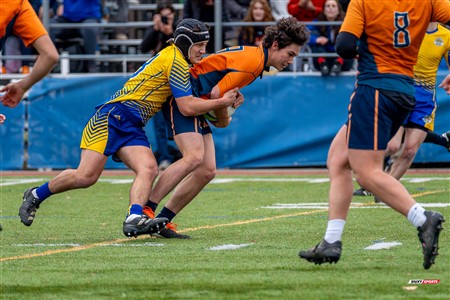 RSEQ 2024 - Final Rugby Masc CEGEP - John Abbott (48) vs (18) André Laurendeau - First Half