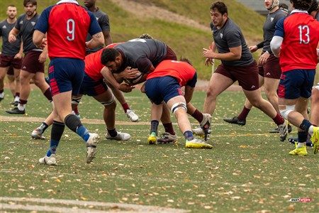 RSEQ 2024 - Finale Rugby Univ Masc - ETS (19) vs (14) Ottawa - 1 Mi-Temps Reel B