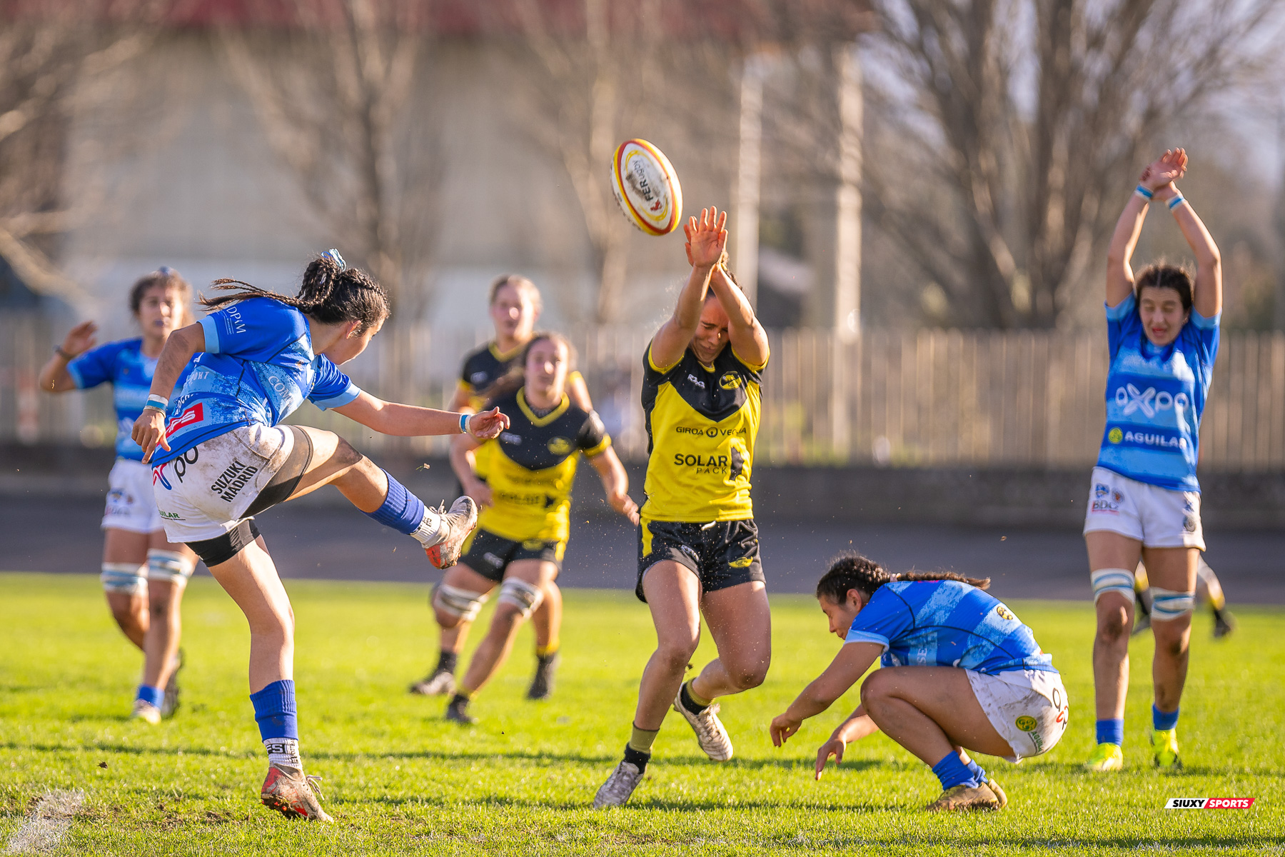  Getxo Artea Rugby Taldea - Club de Rugby Cisneros - Rugby - FER 2024 - DHB F - Getxo Neskak Rt (25) vs (13) Cisneros (#FER24DHBGNCIS02) Photo by: Fredy Monfoto | Siuxy Sports 2024-02-17