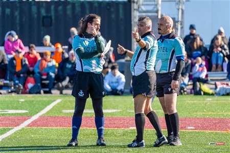 RSEQ 2024 - Démi Finale Rugby Fem Cegep - André Laurendeau (31) vs (43) Dawson