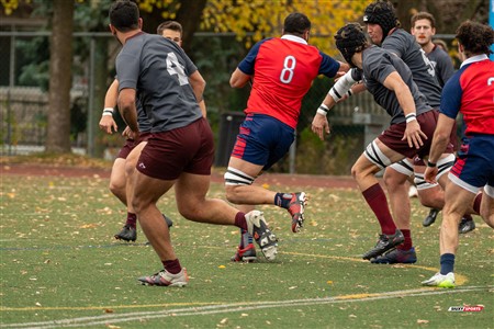 RSEQ 2024 - Finale Rugby Univ Masc - ETS (19) vs (14) Ottawa - 1 Mi-Temps Reel B