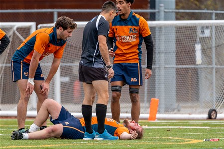 RSEQ 2024 - Final Rugby Masc CEGEP - John Abbott (48) vs (18) André Laurendeau - First Half