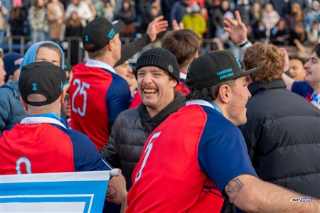 RSEQ 2024 - Finale Rugby Univ Masc - ETS vs Ottawa - Célébrations