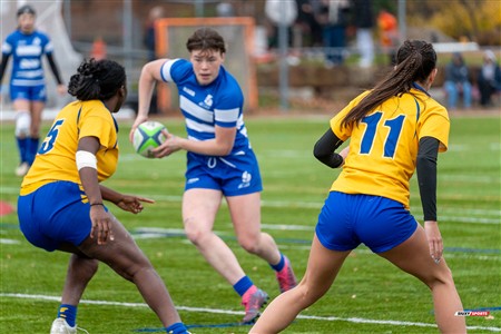 RSEQ 2024 - Final Rugby Fem CEGEP - John Abbott (12) vs (21) Dawson - Second Half