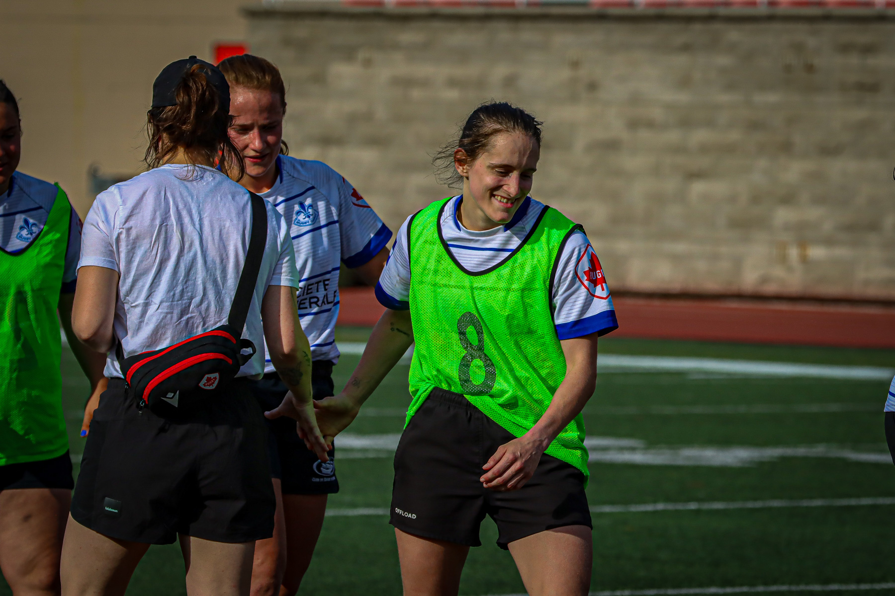 Corinne FRÉCHETTE -  Équipe féminine - Rugby Québec - Ontario Blues (w) - Rugby - QORC-CROQ 2024 - FINALS - QUÉBEC EST (37) VS (13) ONTARIO EST - 1ST POSITION - Reel Mayarts (#QORC24QCEONE16) Photo by: Photo Mayarts | Siuxy Sports 2024-06-01