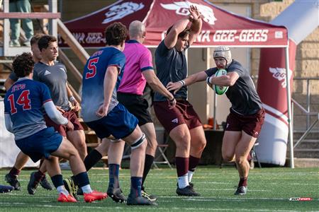 RSEQ 2024 - Rugby Univ. Masc - Ottawa U (18) vs (16) ETS - 1st Half