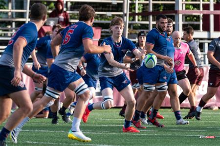 RSEQ 2024 - Rugby Univ. Masc - Ottawa U (18) vs (16) ETS - 1st Half