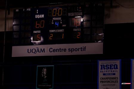 RSEQ 2024 - Basketball F - UQAM (60) vs (76) Bishop's