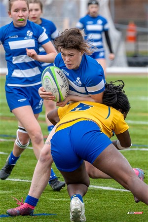 RSEQ 2024 - Final Rugby Fem CEGEP - John Abbott (12) vs (21) Dawson - Second Half
