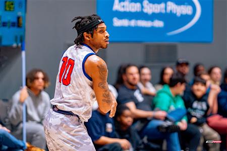 Mark Blair - Basketball - BSL - Montreal Toundra (116) vs (87) Tri-State Admirals - 1st half - Montreal - Tri-State