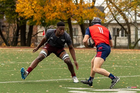 RSEQ 2024 - Finale Rugby Univ Masc - ETS (19) vs (14) Ottawa - 1 Mi-Temps Reel A
