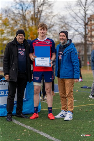 RSEQ 2024 - Finale Rugby Univ Masc - ETS vs Ottawa - Medailles ETS