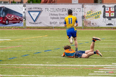 RSEQ 2024 - Final Rugby Masc CEGEP - John Abbott (48) vs (18) André Laurendeau - Second Half
