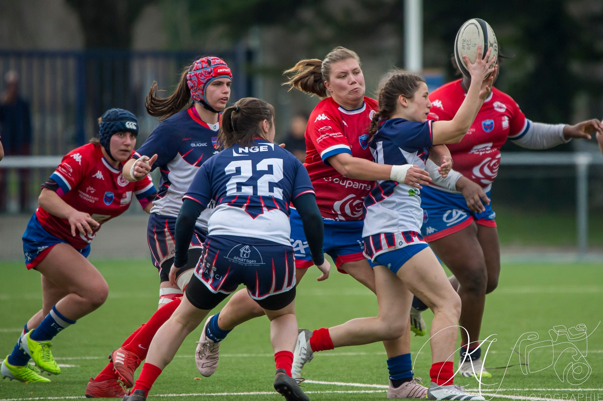  FC Grenoble Rugby - Blagnac - Rugby - 2024 Réserve FÉMININE - FC GRENOBLE AMAZONES VS BLAGNAC (#R24FCGBLA02) Photo by: Karine Valentin | Siuxy Sports 2024-02-18