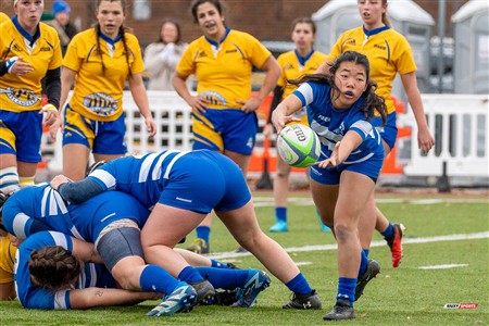 RSEQ 2024 - Final Rugby Fem CEGEP - John Abbott (12) vs (21) Dawson - Second Half