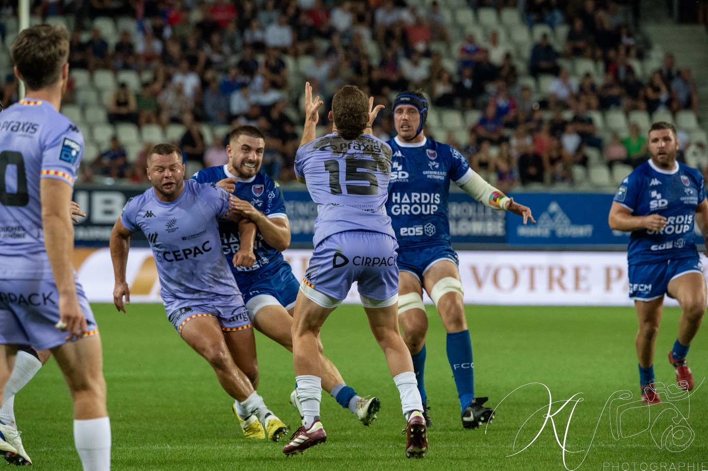  FC Grenoble Rugby - Provence - Rugby - FFR 2024 PRO D2 - Grenoble (15) vs (12) Provence (#PD224PD2GFCPRO09) Photo by: Karine Valentin | Siuxy Sports 2024-09-06
