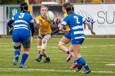 RSEQ 2024 - Final Rugby Fem CEGEP - John Abbott (12) vs (21) Dawson - First Half