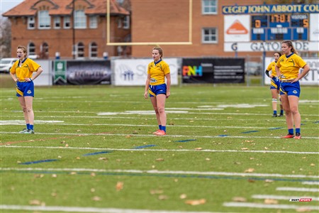 RSEQ 2024 - Final Rugby Fem CEGEP - John Abbott (12) vs (21) Dawson - First Half