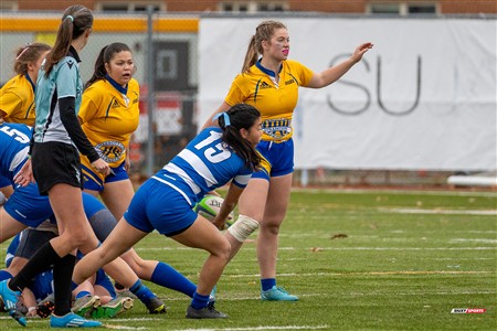 RSEQ 2024 - Final Rugby Fem CEGEP - John Abbott (12) vs (21) Dawson - Second Half
