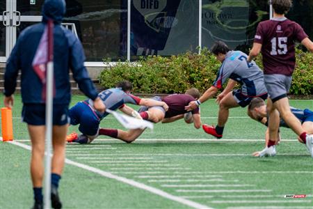Rugby Univ. Masc. Dével. - Ottawa U (5) vs (20) ETS - 1st Half