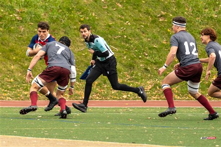 RSEQ 2024 - Finale Rugby Univ Masc - ETS (19) vs (14) Ottawa - 2 Mi-Temps Reel A