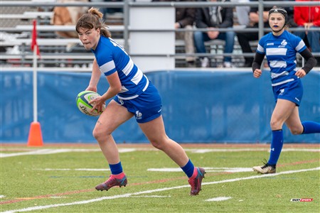 RSEQ 2024 - Final Rugby Fem CEGEP - John Abbott (12) vs (21) Dawson - First Half
