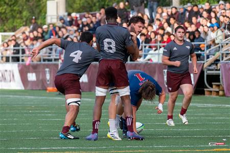 RSEQ 2024 - Rugby Univ. Masc - Ottawa U (18) vs (16) ETS - 1st Half