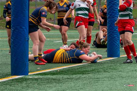 RQ 2024 - Match Pré-Saison - Rugby Club Montréal (10) vs (41) Town of Mount Royal - F