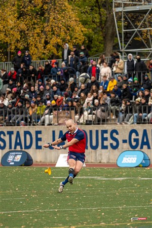 RSEQ 2024 - Finale Rugby Univ Masc - ETS (19) vs (14) Ottawa - 1 Mi-Temps Reel A