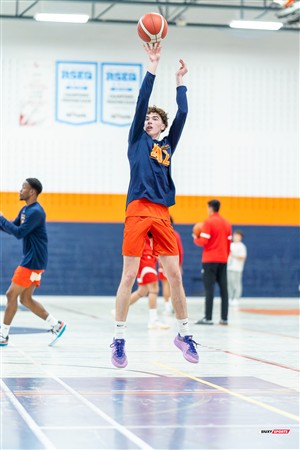 RSEQ 2024 - Basketball M D2 - André Laurendeau (74) vs (81) Vanier - 1st half