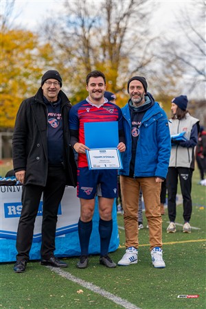 RSEQ 2024 - Finale Rugby Univ Masc - ETS vs Ottawa - Medailles ETS