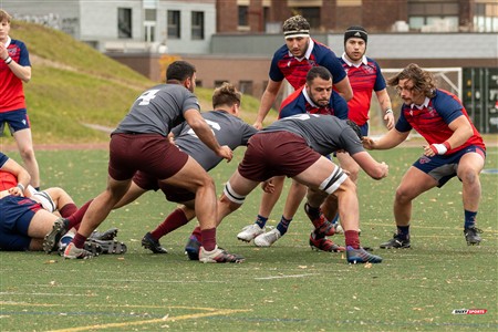 RSEQ 2024 - Finale Rugby Univ Masc - ETS (19) vs (14) Ottawa - 2 Mi-Temps Reel A
