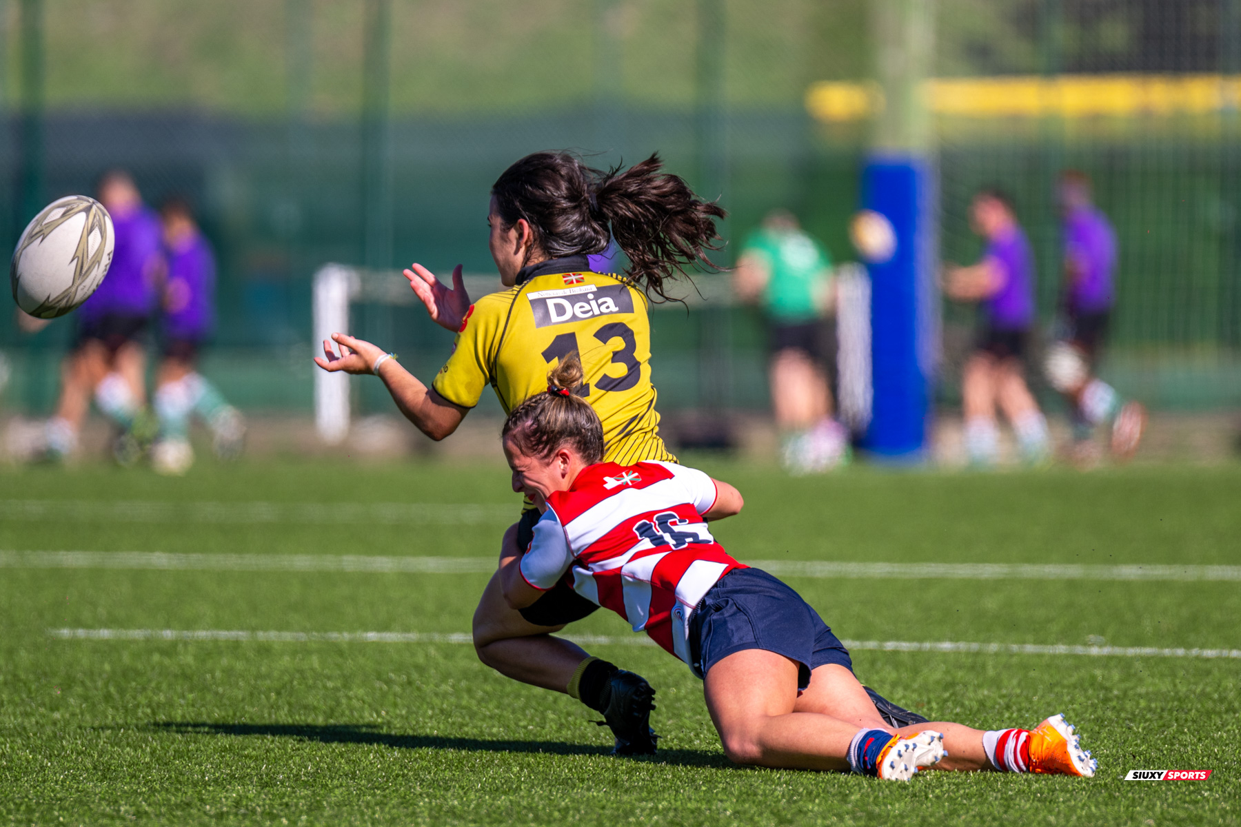  Universitario Bilbao Rugby - Getxo Artea Rugby Taldea - Rugby - FER 2023 - SR FEM - Universidad Bilbao Rugby vs Getxo RT Neskak Loratzen (#FER23UBRGET09) Photo by: Fredy Monfoto | Siuxy Sports 2023-09-30