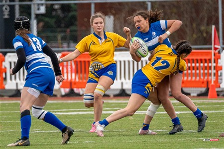 RSEQ 2024 - Final Rugby Fem CEGEP - John Abbott (12) vs (21) Dawson - Second Half