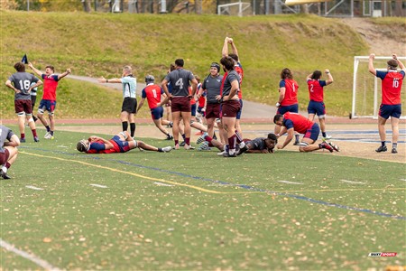 RSEQ 2024 - Finale Rugby Univ Masc - ETS (19) vs (14) Ottawa - 2 Mi-Temps Reel B