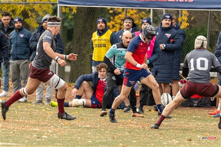 RSEQ 2024 - Finale Rugby Univ Masc - ETS (19) vs (14) Ottawa - 2 Mi-Temps Reel B