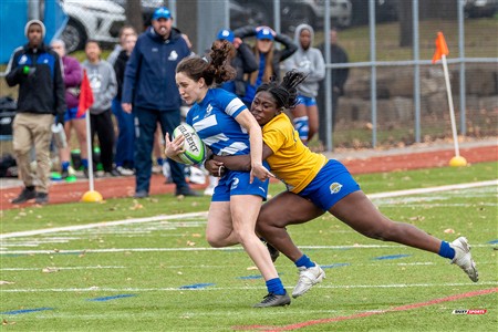 RSEQ 2024 - Final Rugby Fem CEGEP - John Abbott (12) vs (21) Dawson - First Half