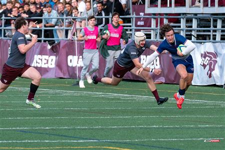 RSEQ 2024 - Rugby Univ. Masc - Ottawa U (18) vs (16) ETS - 1st Half