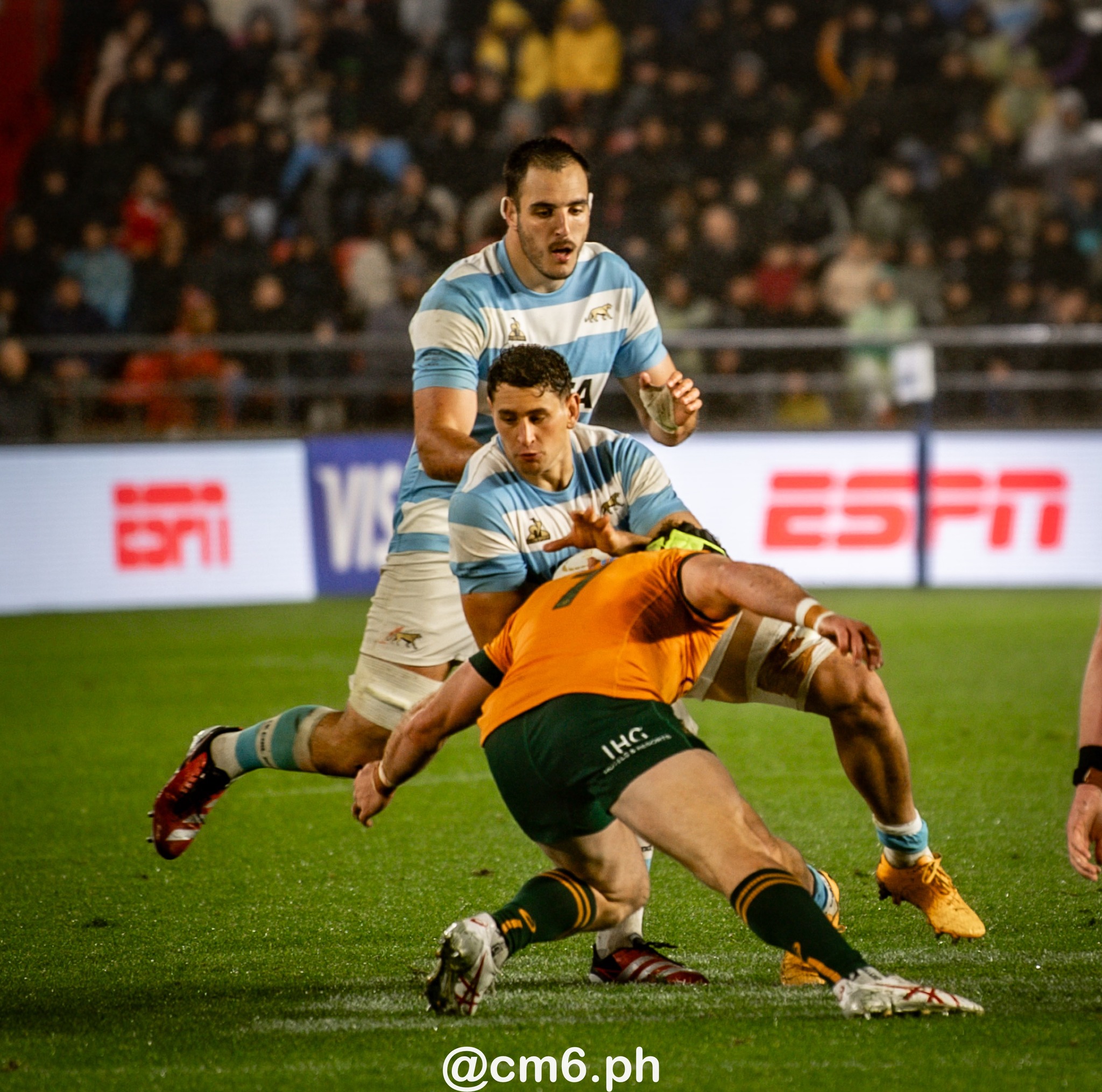 Selección Argentina de Rugby XV - Australia national rugby union team (M) - Rugby - Rugby Championship 2024 - Argentina Pumas (19) vs (20) Australia Wallabies (#CHAMP24R3ARGAUS) Photo by: Christian Mas | Siuxy Sports 2024-08-31