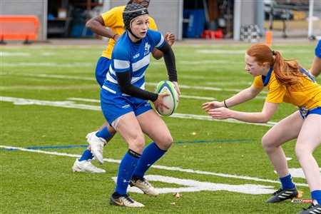 RSEQ 2024 - Final Rugby Fem CEGEP - John Abbott (12) vs (21) Dawson - First Half