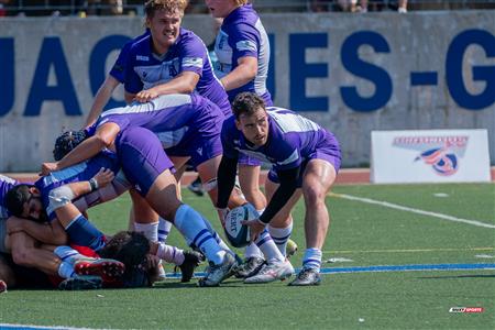 RSEQ 2024 - Rugby Univ. Masc - ETS (43) vs (10) Bishop's - 1st Half