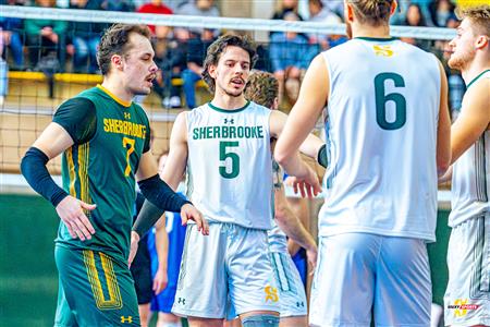 RSEQ - 2024 VOLLEY M - U DE MONTRÉAL (1) VS (3) U DE SHERBROOKE - Reel 1