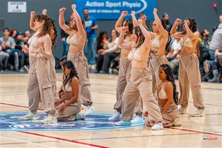 BSL - Montreal Toundra vs Frederick Flying Cows - Before game and half time show