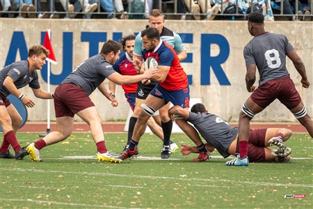 RSEQ 2024 - Finale Rugby Univ Masc - ETS (19) vs (14) Ottawa - 2 Mi-Temps Reel A