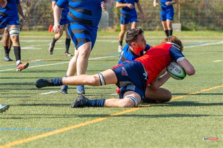 RSEQ 2024 - Rugby Univ. Masc - UdeM (12) vs (35) ETS