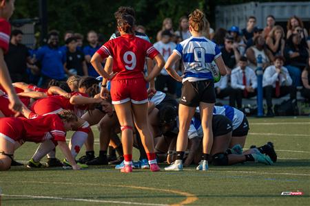 RSEQ 2024 - Rugby Univ F - Université de Montréal (41) vs (7) McGill University
