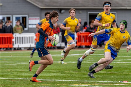 RSEQ 2024 - Final Rugby Masc CEGEP - John Abbott (48) vs (18) André Laurendeau - First Half
