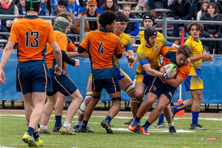 RSEQ 2024 - Final Rugby Masc CEGEP - John Abbott (48) vs (18) André Laurendeau - First Half